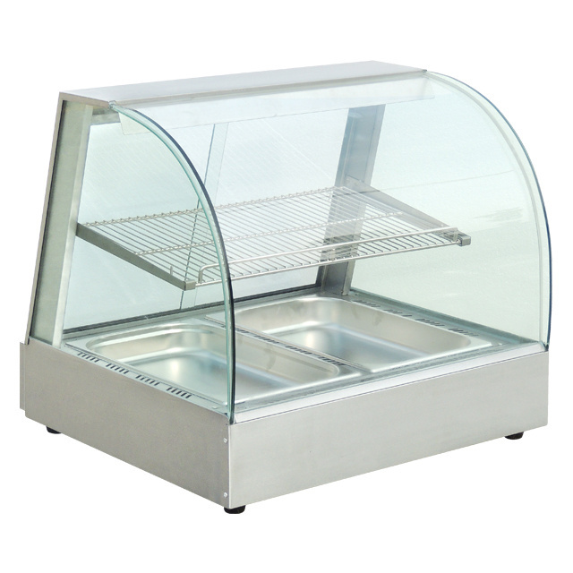 Restaurant hotel kitchen equipment commercial stainless steel electric display  warming showcase for sale BN-BX3