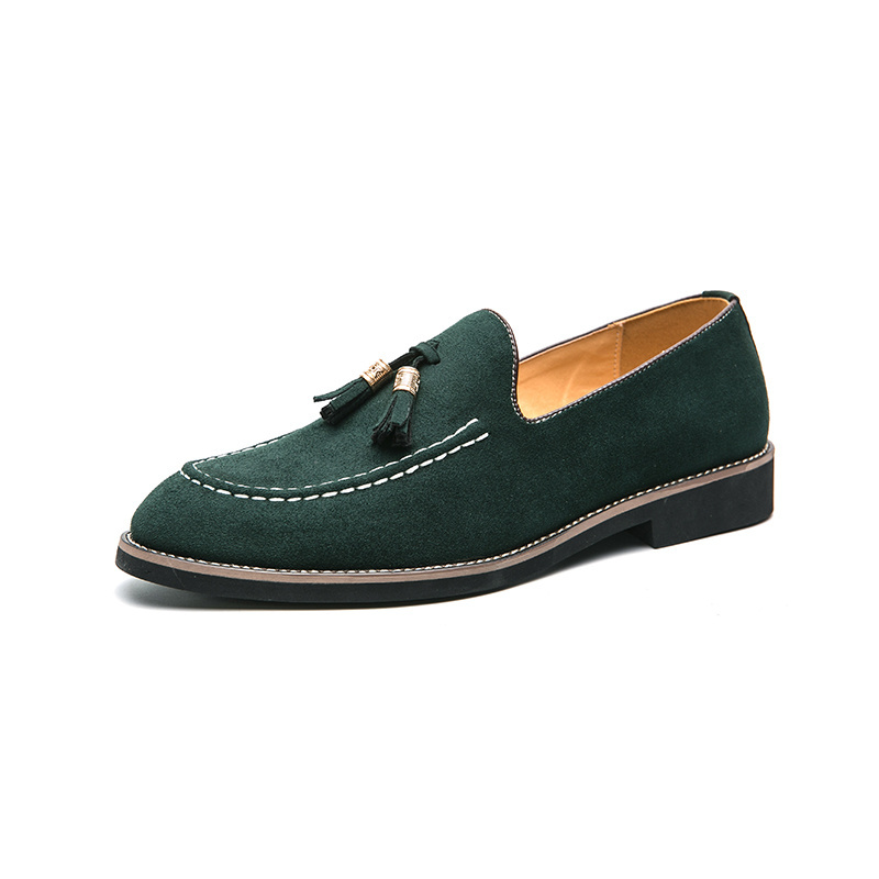 Men Loafers Suede Leather Shoes Slip-on Driving Leather Shoes Man Casual Moccasins Shoe