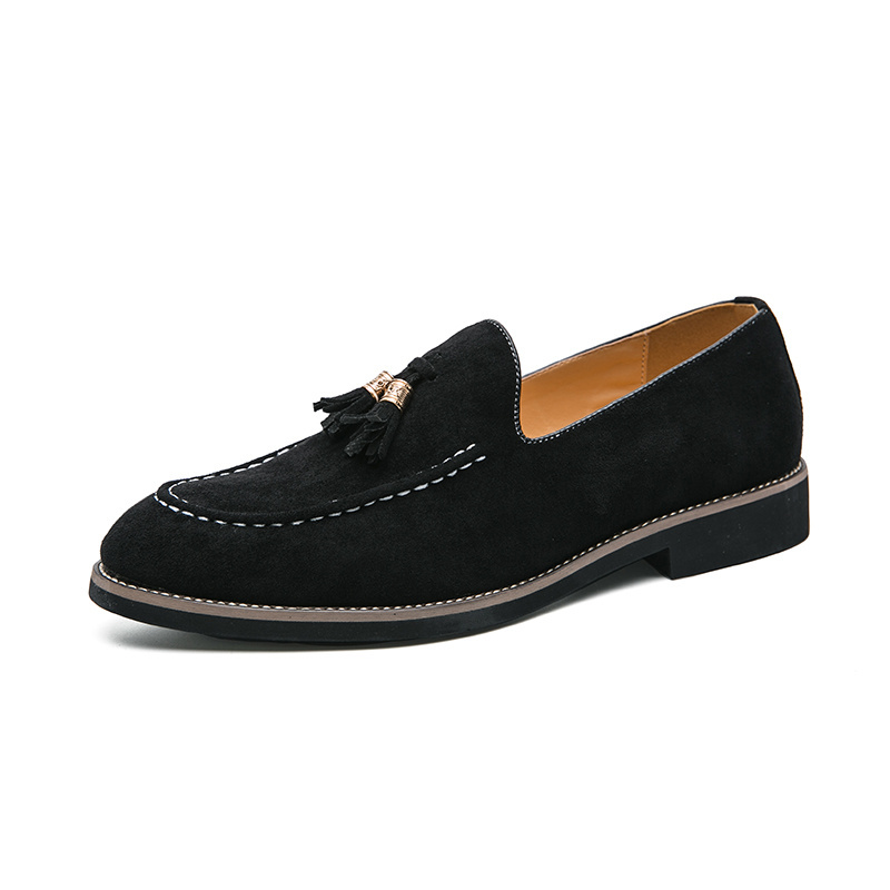 Men Loafers Suede Leather Shoes Slip-on Driving Leather Shoes Man Casual Moccasins Shoe