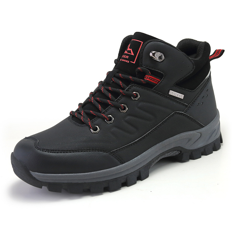 Fashion Trending Hard-Wearing Outdoor Hiking Men Shoes Waterproof Safety Work Boots