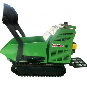 Wholesale small electrical tracked crawler dumper truck  4x4 ant mini dumper by800 tipper truck dumper