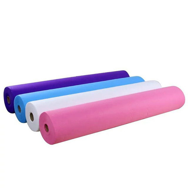 OEM 50PCS Disposable Bed Sheets Roll Nonwoven Waterproof Oil-proof Massage Table Cover Sheets With Face Hole