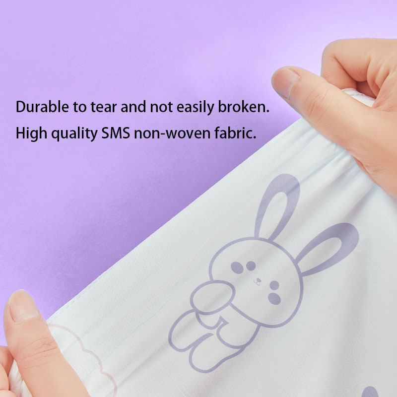 New Disposable Cute Lovely Cartoon Bed Sheet Set Soft Comfortable Nonwoven Fabric Bedding