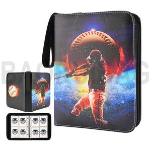 Eva Trading Card Case Binder with Sleeve Carrying Holder Album Compatible with game Cards