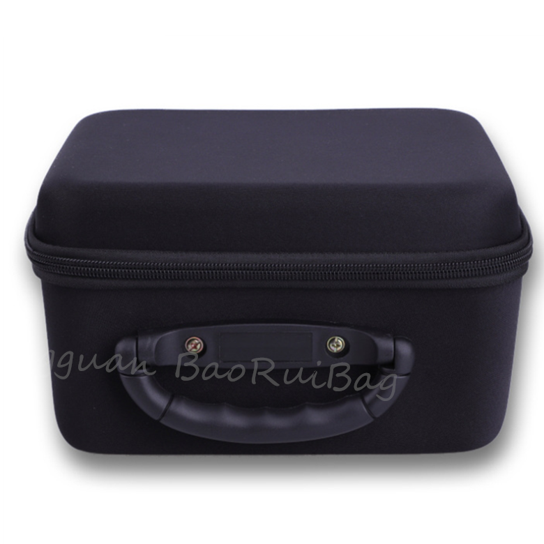 Custom Carrying Eva Tool Case With Custom Tray Smell Proof Eva Case Portable Travel Zipper Hard Molded Eva Foam Case Pouch