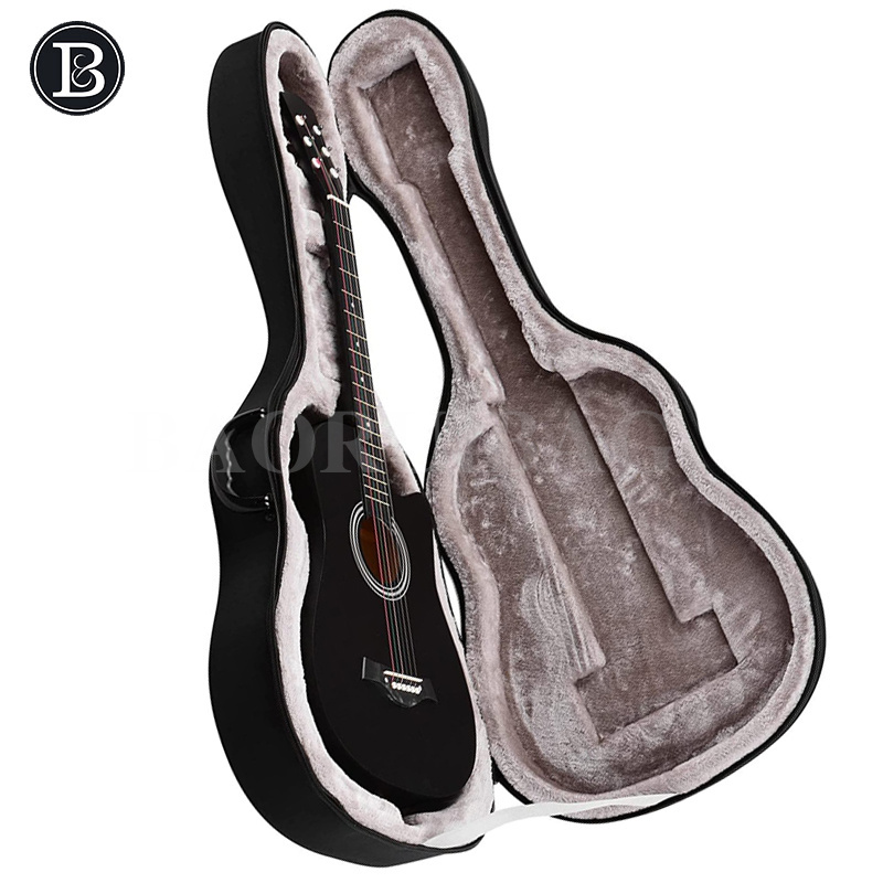 Custom Guitar Gig Bag 41 Inch Acoustic Guitar Gig Eva Bag Lightweight Hardshell Carrying Case