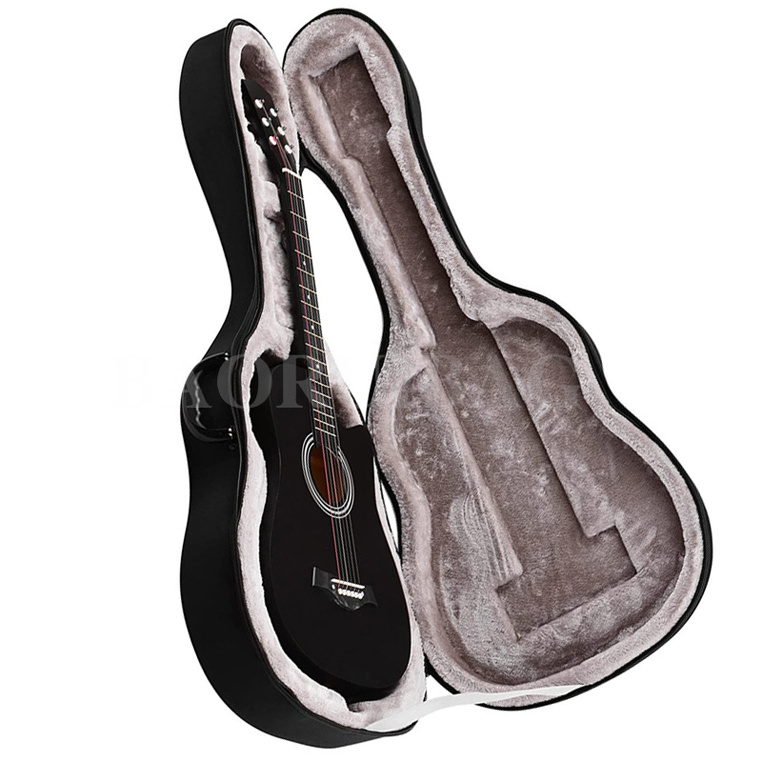 Custom Guitar Gig Bag 41 Inch Acoustic Guitar Gig Eva Bag Lightweight Hardshell Carrying Case