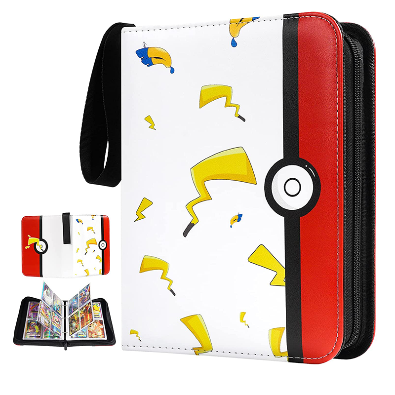 Game Cards Binder 9-pocket 720 Trading Card Binder,Fit 720 Cards With 40 Sleeves Included,Card Collector Album Holder