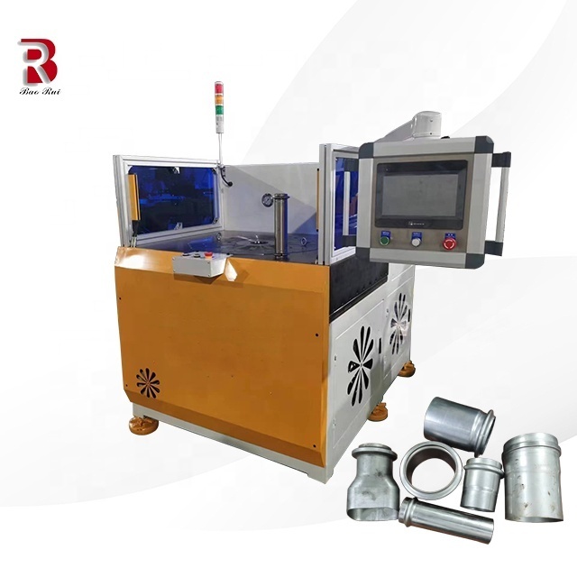 BR200CNC fully automatic stainless steel carbon steel copper pipe end forming machine