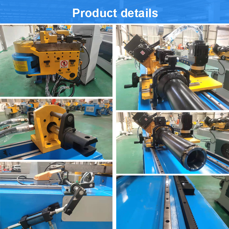 38CNC tube bender for exhaust metal tube metal stainless steel pipe bending