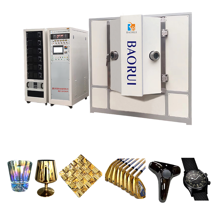 Stainless Steel sheet furniture Arc Spray Machine vacuum sputtering plating system