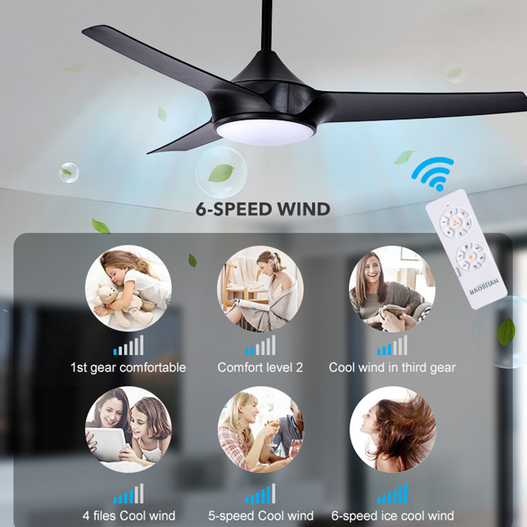 Cheap Price Wholesale Decorative Fan Lamp Remote Control Modern Led Ceiling Fan With Light