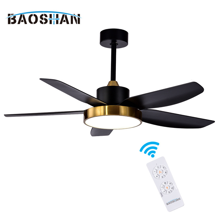 Modern Luxury Home Decorative Ceil Fan Light Living Room Bedroom Remote Control Ceiling Fan With Lamp