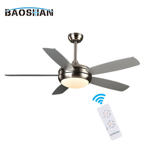 Hot Sale 52 Inch Pure Copper DC Motor Modern Silent Bldc Bluetooth Speaker Remote Control Ceiling Fan With Light