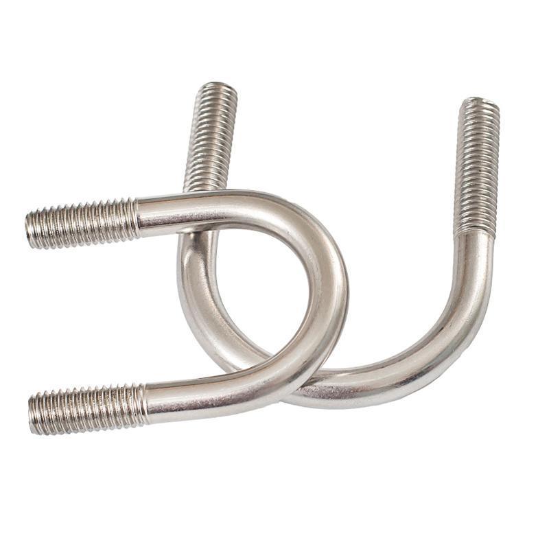 Monel Alloy 400 Monel k500 Inconel 718 2.4360 2.4375 2.4668 U Type Shaped Lock U bolt Pipe Clamp Square U bolt