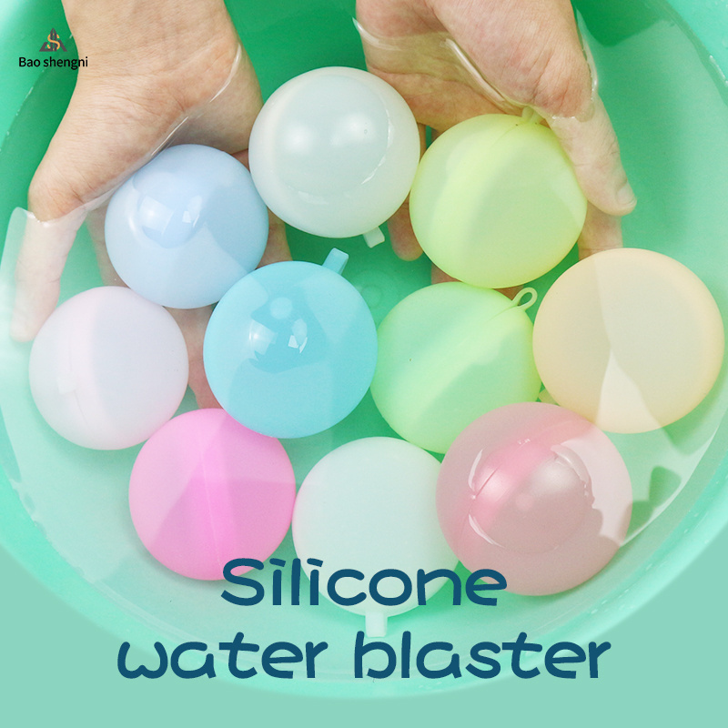 Wholesales Silicone Watering Ball Game Gel Inflatable Water Ball Toy Pool Play Swimming Ocean Waterfall Ball For Adult Child