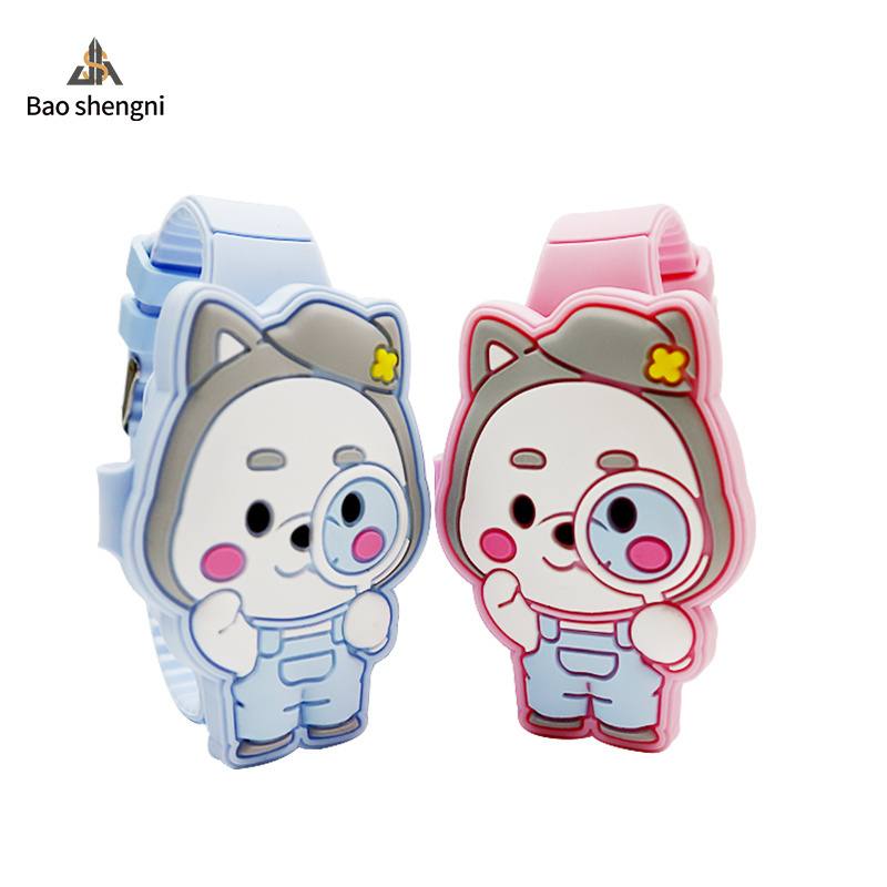 Wholesale High Quality Animal Silicone Child Reloj Cute Sport Cartoon Wristwatch Child Toys Watch For Kids