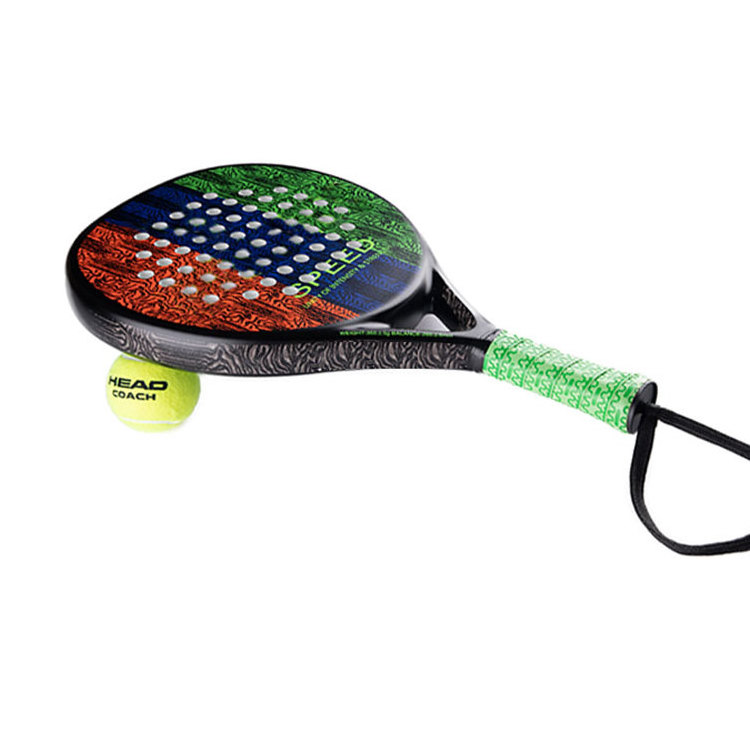 B-sheng Top Ranked Quality OEM Factory Directly Custom Brand Carbon Fiber 3K/12K/18K Padel Racket Tennis Racquet