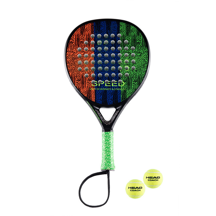 B-sheng Top Ranked Quality OEM Factory Directly Custom Brand Carbon Fiber 3K/12K/18K Padel Racket Tennis Racquet