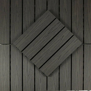 Hot Sale WPC Deck Tiles Outdoor Floor Tiles for garden terrasse