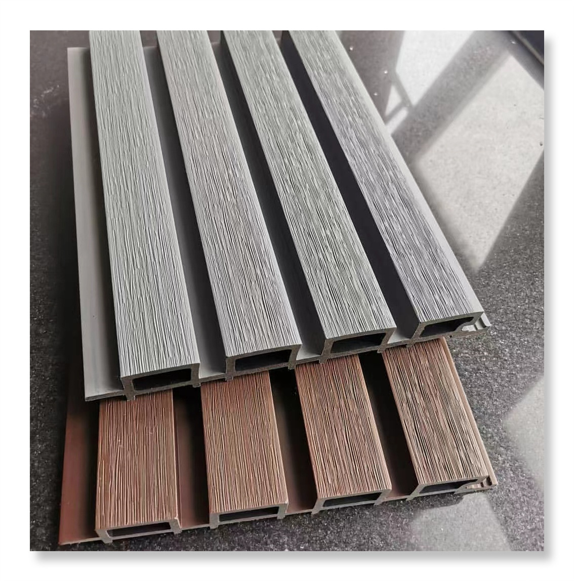 manufacturers price waterproof wpc exterior co-extrusion wall cladding wpc wall panel outdoor