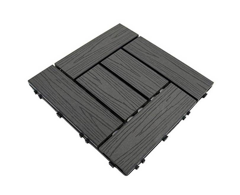 Hot Sale WPC Deck Tiles Outdoor Floor Tiles for garden terrasse