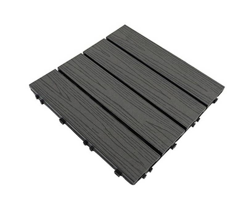 Hot Sale WPC Deck Tiles Outdoor Floor Tiles for garden terrasse