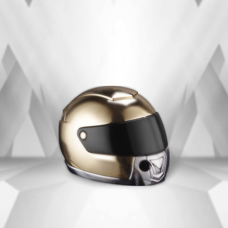 Creative Motorcycle Helmet shape Gas Cigarette Lighter Mini Helmet model inflatable creative personalized modeling