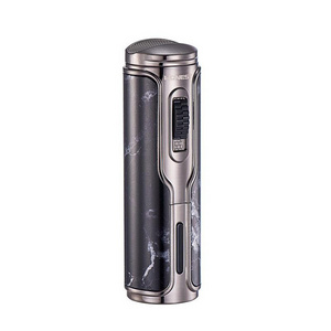 Honest Gas Cigar Lighter Three Blue Flame Torch Lighter