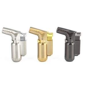 NEW small metal jet flame blow torch lighter for cigar Wholesale