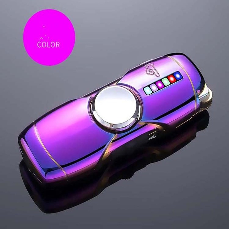 New Led Lighter Smoke Lighter Cigarette Metal Lighter Fidget top Lighter