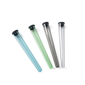 Manufacturer Wholesale Transparent Custom logo Plastic Portable Smoking Cigarette Cones Filler Tube Holder