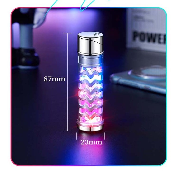 Creative pink flame refill gas dragon lighter luxury dragon torch lighter wholesale