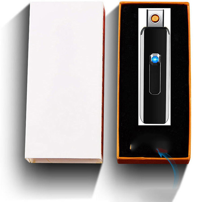 2023 New USB Rechargeable Lighter Environmental Lighter Windproof Electronic Cigarette Lighter