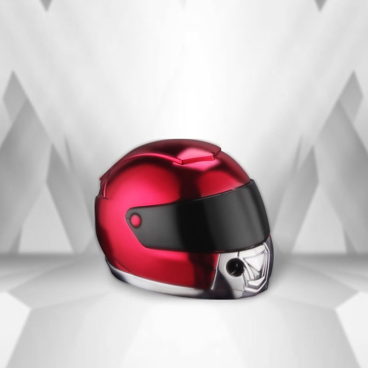 Creative Motorcycle Helmet shape Gas Cigarette Lighter Mini Helmet model inflatable creative personalized modeling