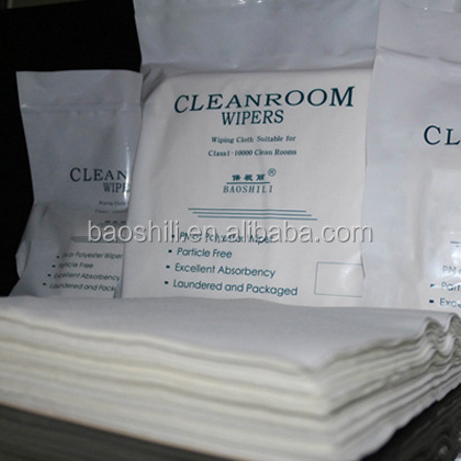 100 PCS Cleanroom Laundered Woven Clean Room Wiper For PCB