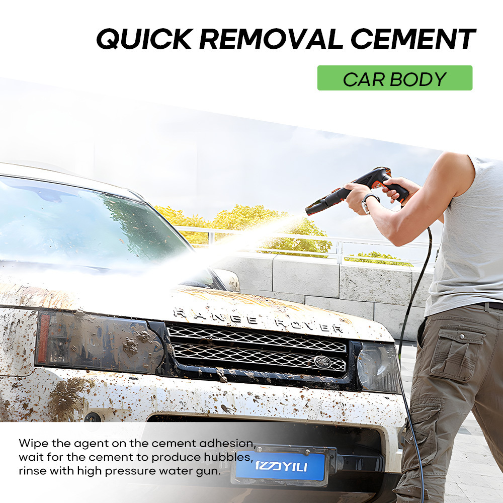 Hot Sale Car Paint Wheel Hub Cement Remover Surface Lime Cement Concreted Dissolution Cleaning Agent Glass Car Coating Ceramic