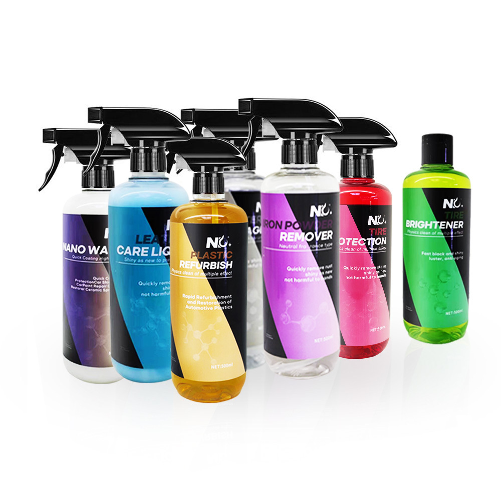 All Premier Car Care Kit 6 Piece Kit Includes Car Wax & Wash Kit Glass Cleaner  Car Air Freshener  Tire & Wheel Cleaner