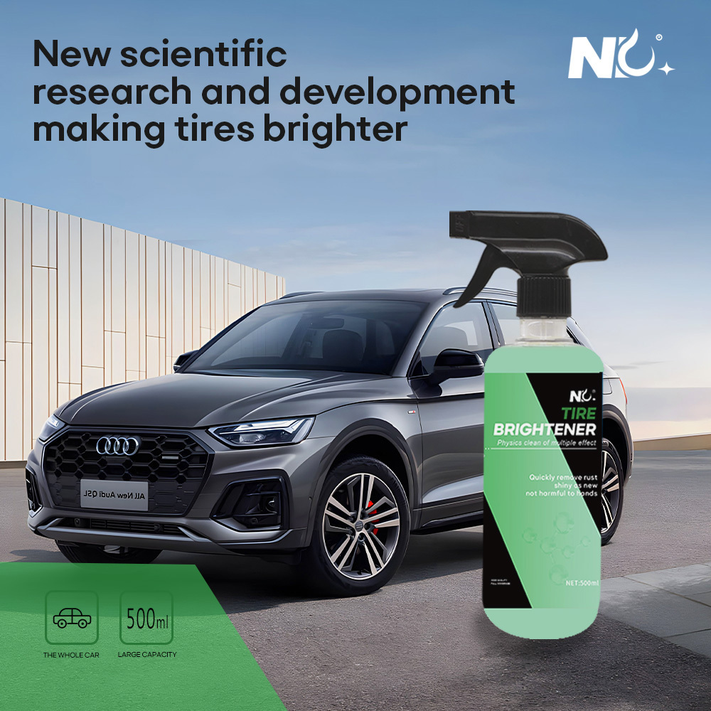 500ml OEM/ODM Factory direct sales Nano eco tire shine Tire Spray High Quality Polish Gel Tire Shine Car Care