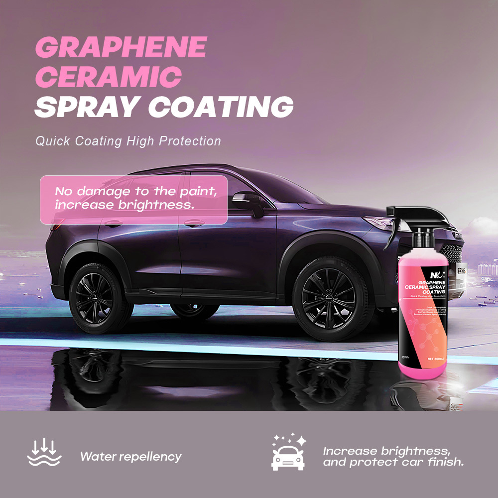 2024 Graphene Ceramic Coating Nano Liquid Polish 500ml Super High Gloss Ceramic Coating For Cars Automotive