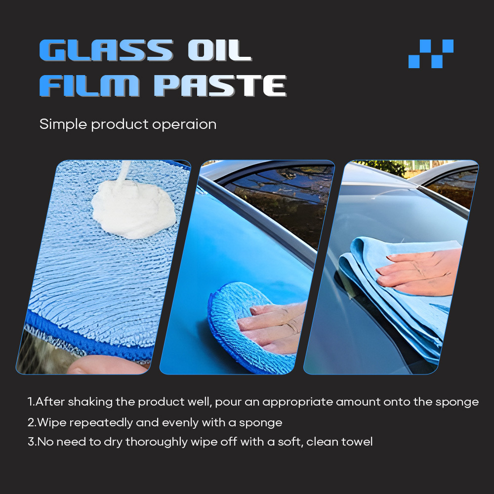 OEM/ODEM Factory wholesale automobile supplies glass cleaning agent oil film cleaning beauty glass oil film remover