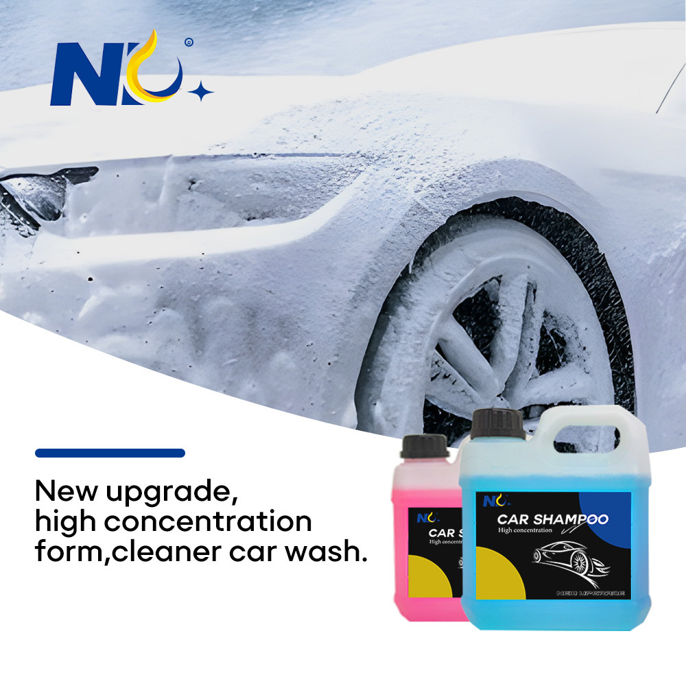 1L Car Wash Active Foam Nano Wax Touchless Color Shampoo Soap Big Snow Foam For Automatic Car Care Wash Cleaner