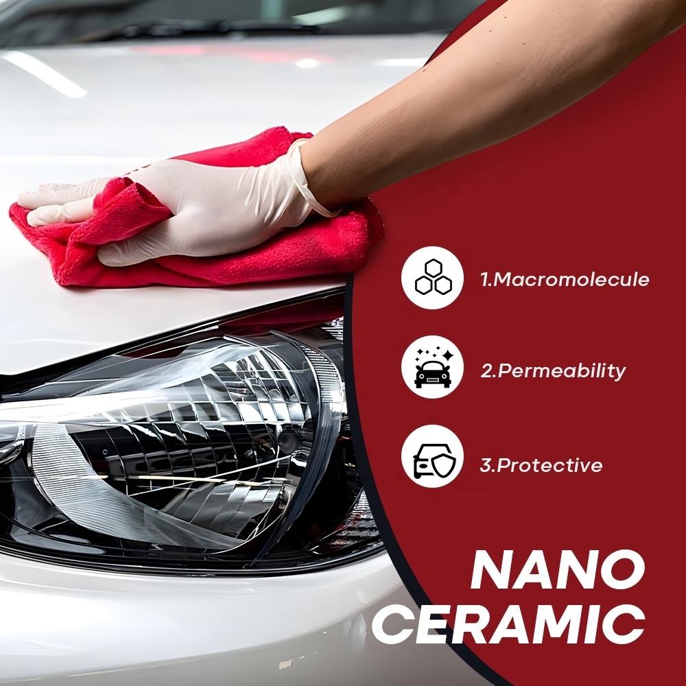 50ml New 10H Nano Ceramic coating Car Care High Glossy Anti Scratch Glass Coating