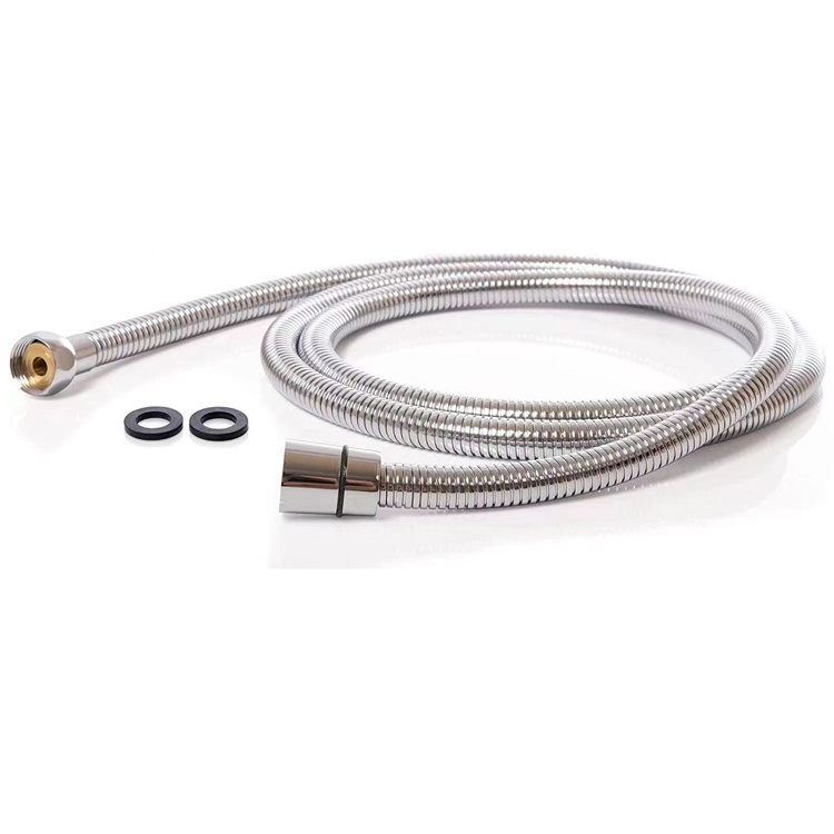 High Quality 304 Stainless Steel Shower Hose Flexible Stainless Steel Chrome Plated Shower Hose for Hand-held Shower Head