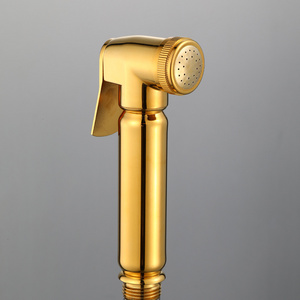 Wholesale Golden Luxury Flow Control Shattaf Easy To Install Manual Water Saving Toilet Bidet