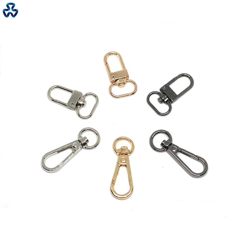 High Quality Eco-friendly Lanyard Accessories Swivel Clips Trigger Metal Dog Snap Hooks for Dog Leashes