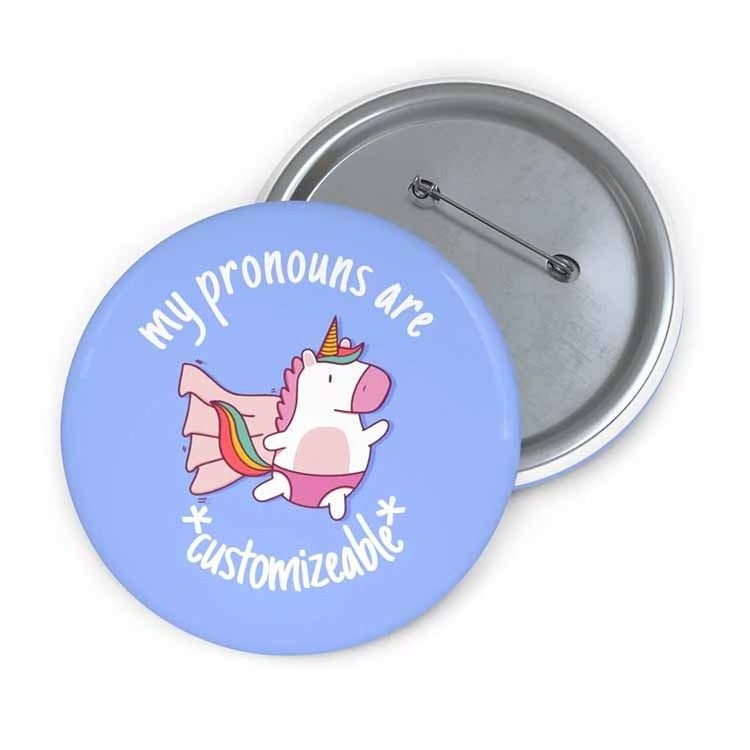 Wholesale Button Badge Maker Custom Your Own Logo Design Cartoon Metal Button Badge 56mm 58mm With Safety Pin