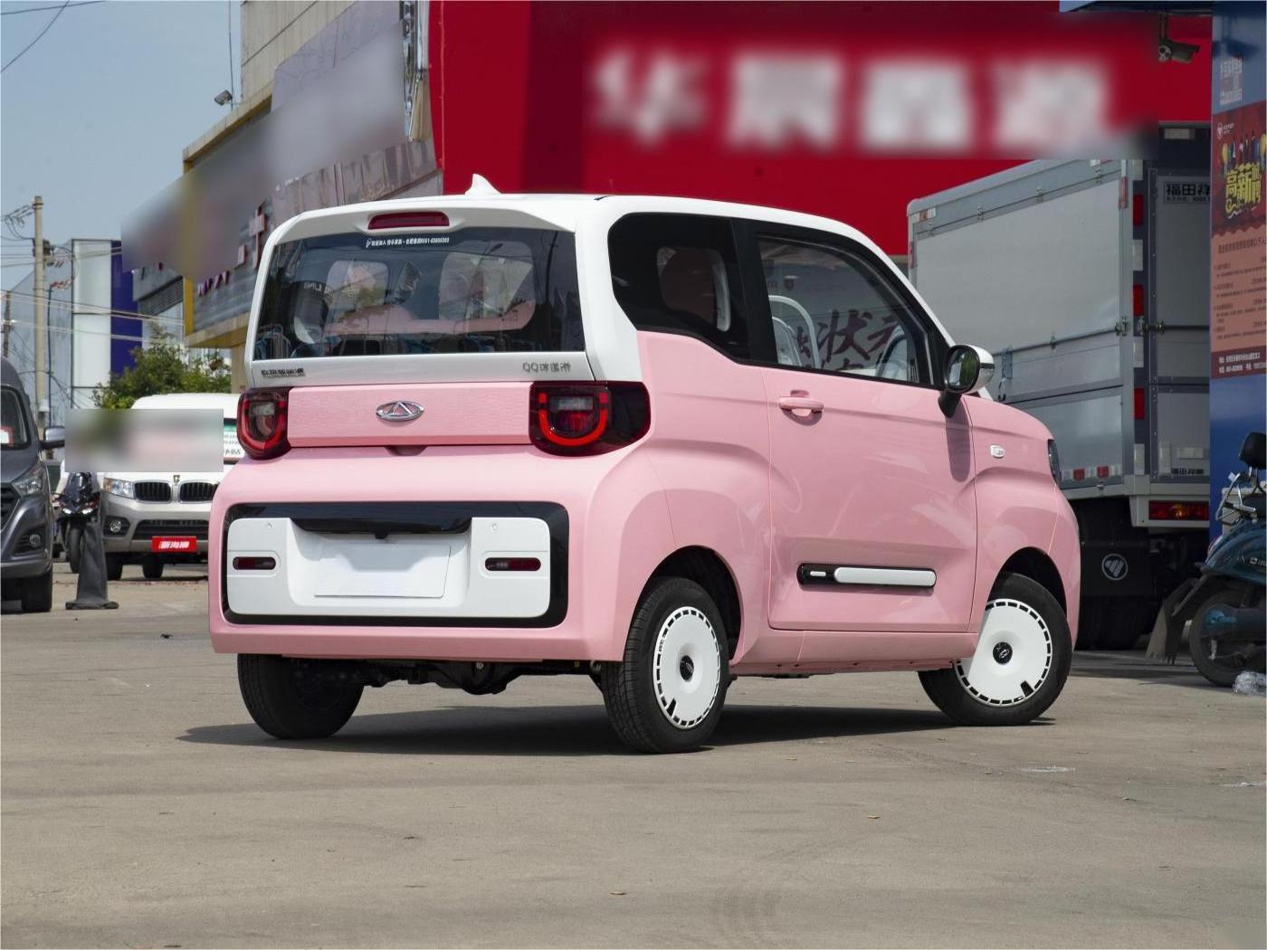 Chery Mini Ice Qq Cream 4 Seats Electric Car New Small Ev Electric Energy Vehicles Adult Automotive