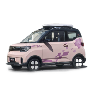 The most cheap EV car Wuling Hongguang mini 2022 Macaron mobility Scooter has 100km/h speed Electric Car