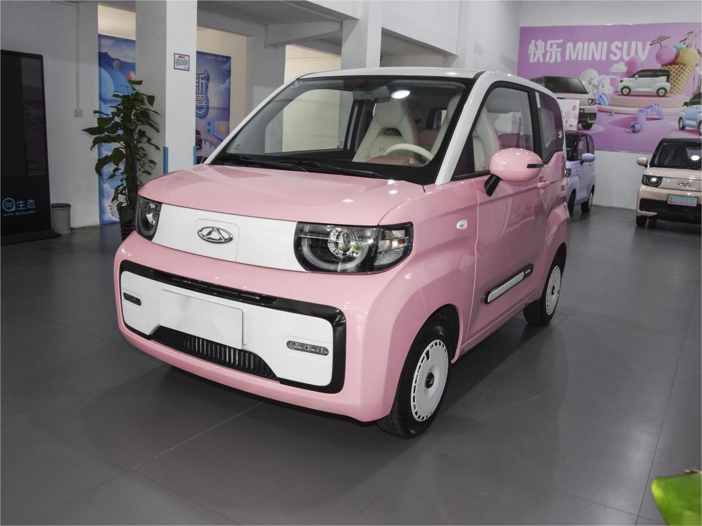 Chery Mini Ice Qq Cream 4 Seats Electric Car New Small Ev Electric Energy Vehicles Adult Automotive